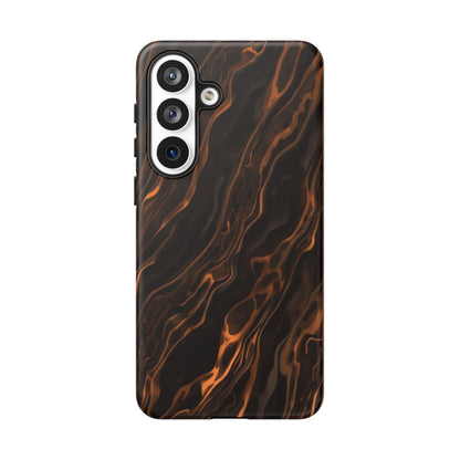 Copper Swirl Phone Case — Tough Protective iPhone Cover