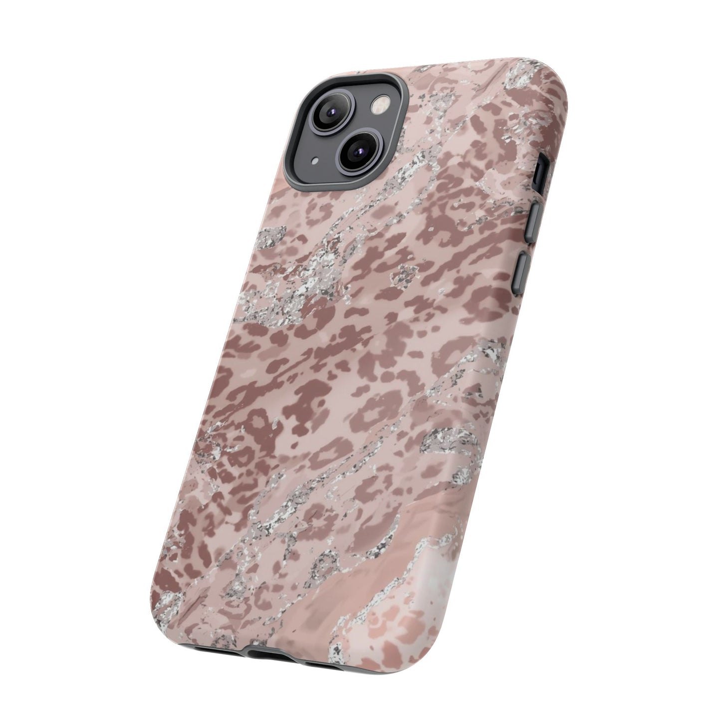 Tropical Monstera Phone Case — Colorful Leaf Protective Tough Case