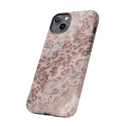 Tropical Monstera Phone Case — Colorful Leaf Protective Tough Case