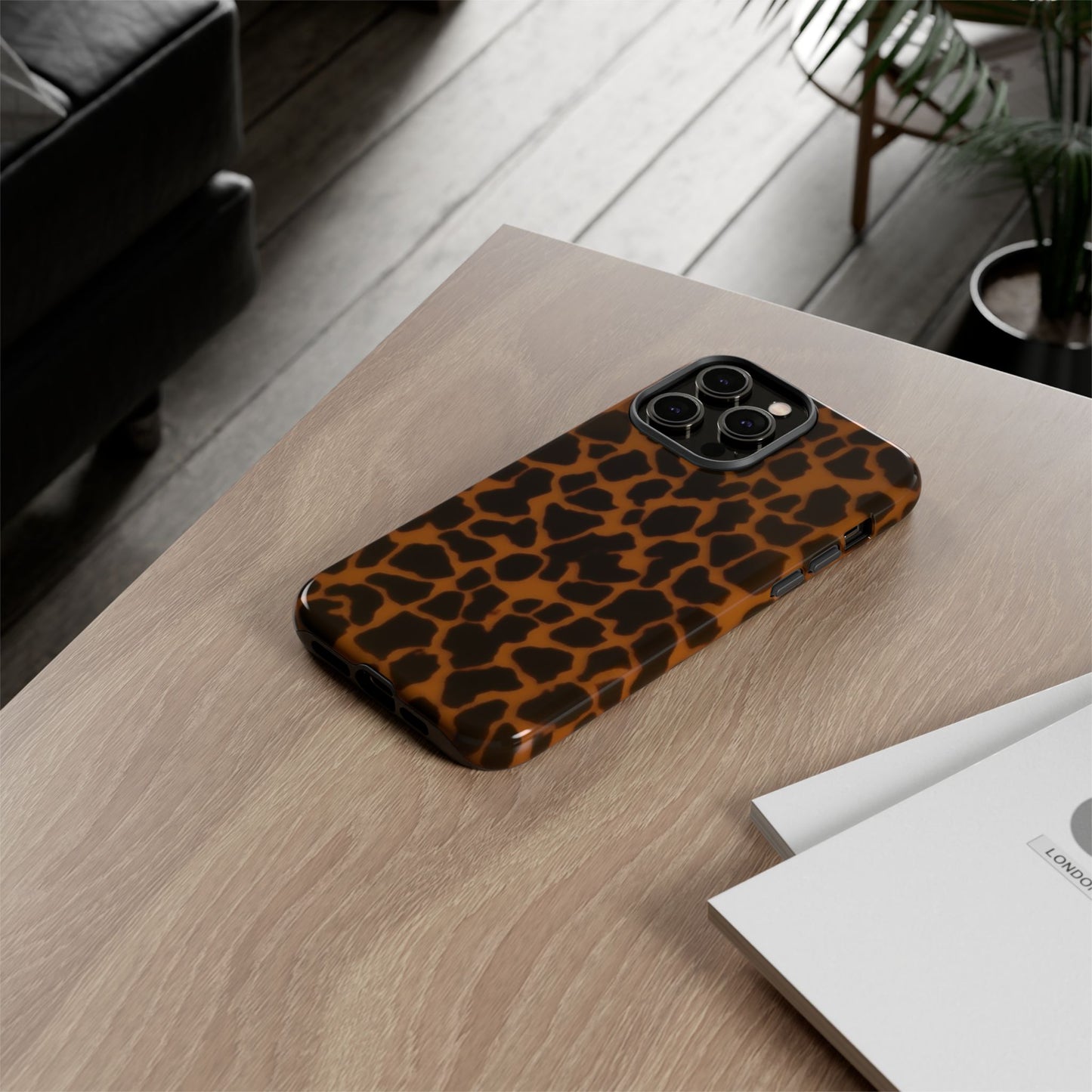 Leopard Print Tough Phone Case