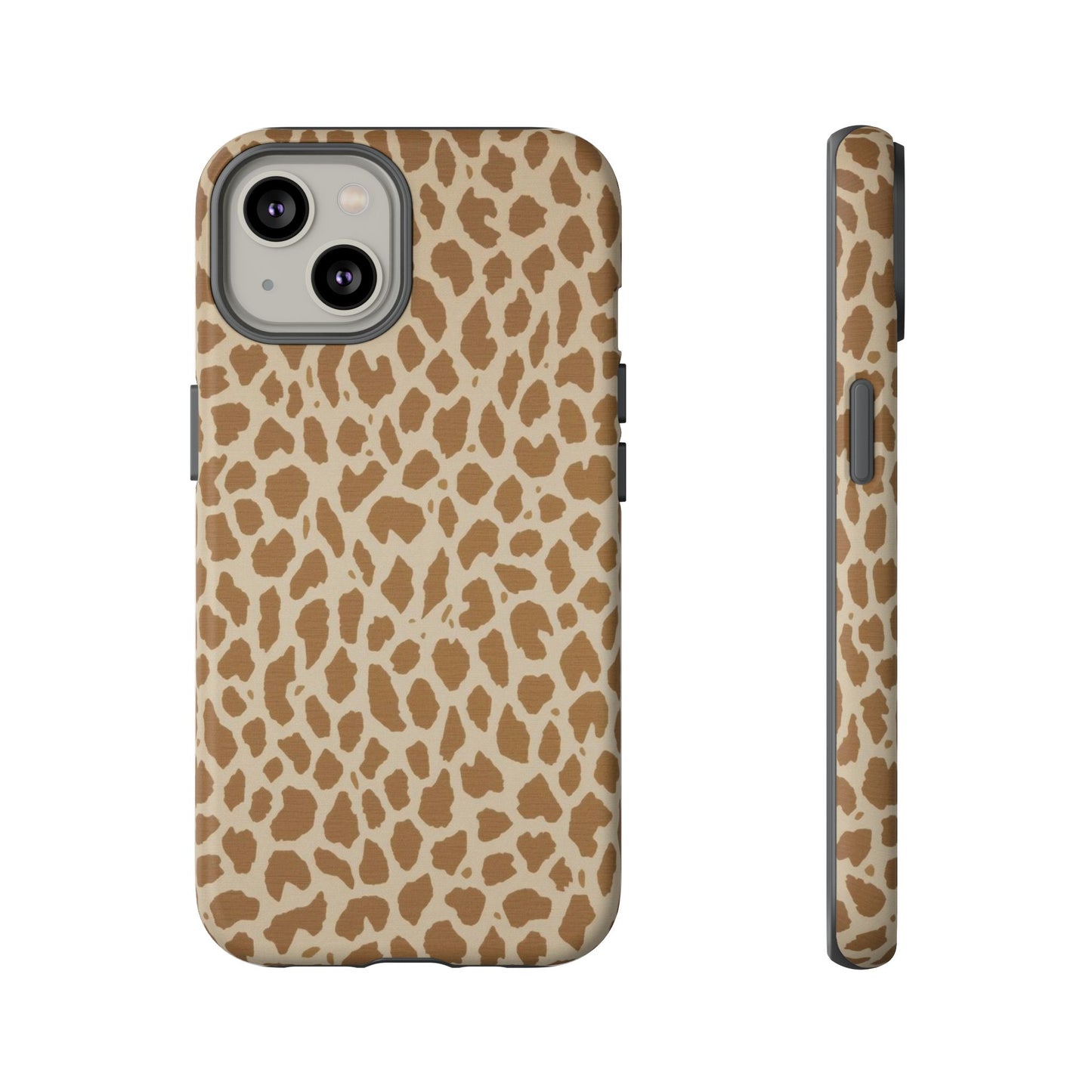 Leopard Print Tough Phone Case — Slim Protective Animal Pattern