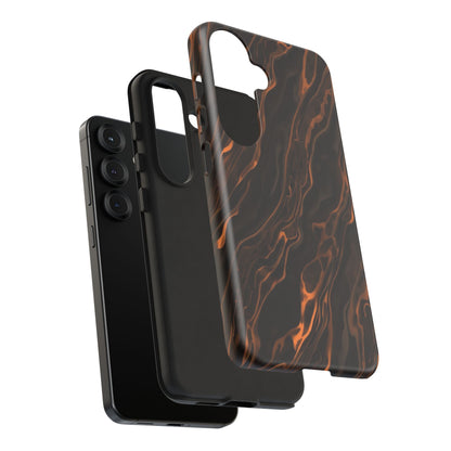 Copper Swirl Phone Case — Tough Protective iPhone Cover