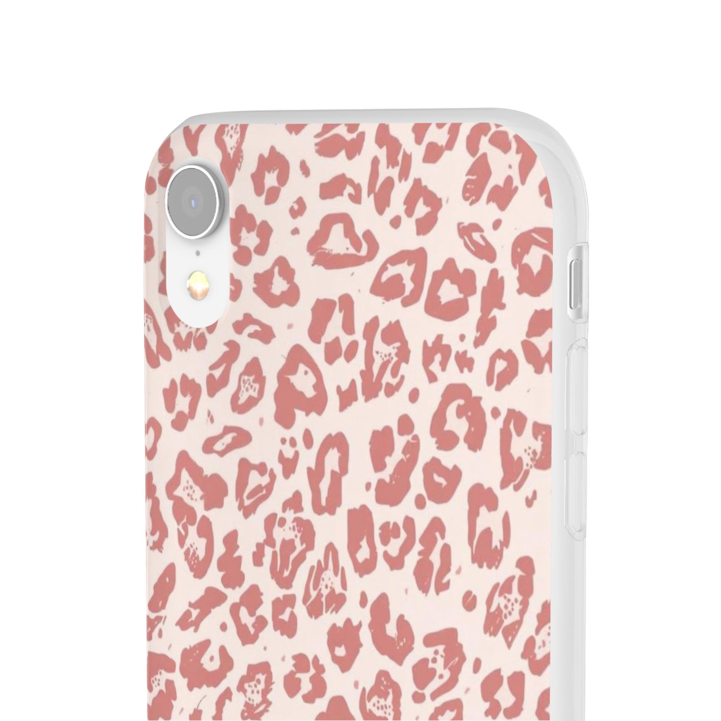Pink Leopard Print Phone Case – Slim Flexible Protective Cover