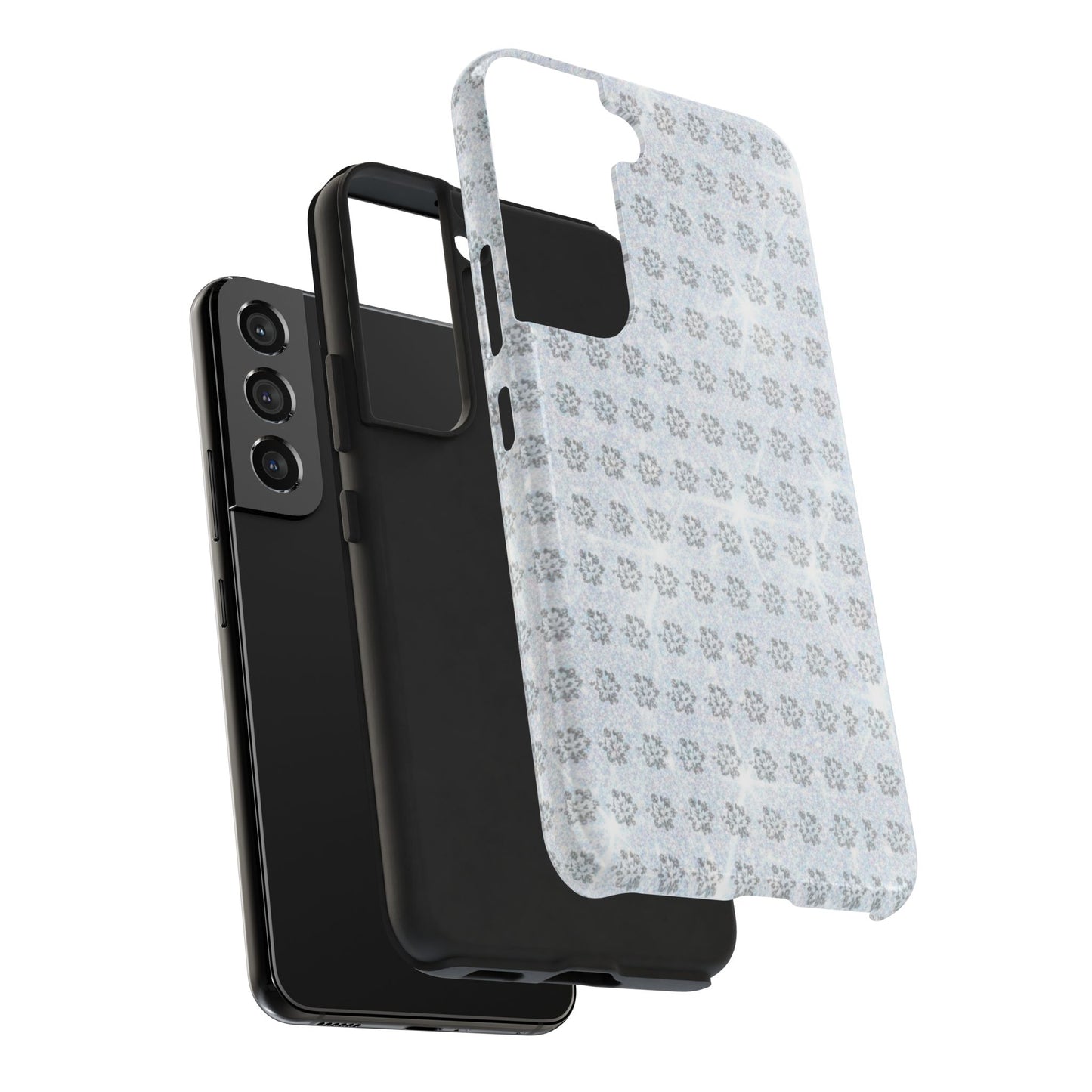 Tough Phone Case — Subtle floral Print Protective Cover