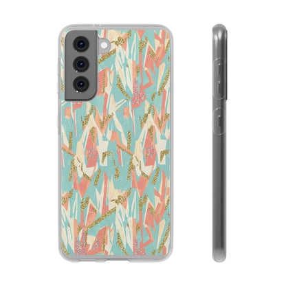 Pastel Abstract Floral Phone Case - Flexi Case