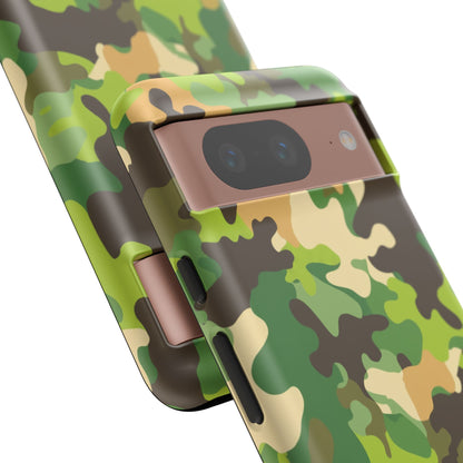 Camouflage Tough Phone Case — Military Camo Protective Cover