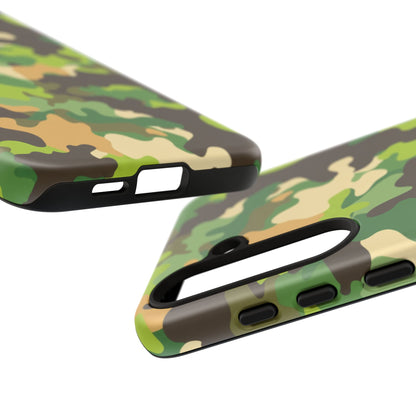 Camouflage Tough Phone Case — Military Camo Protective Cover