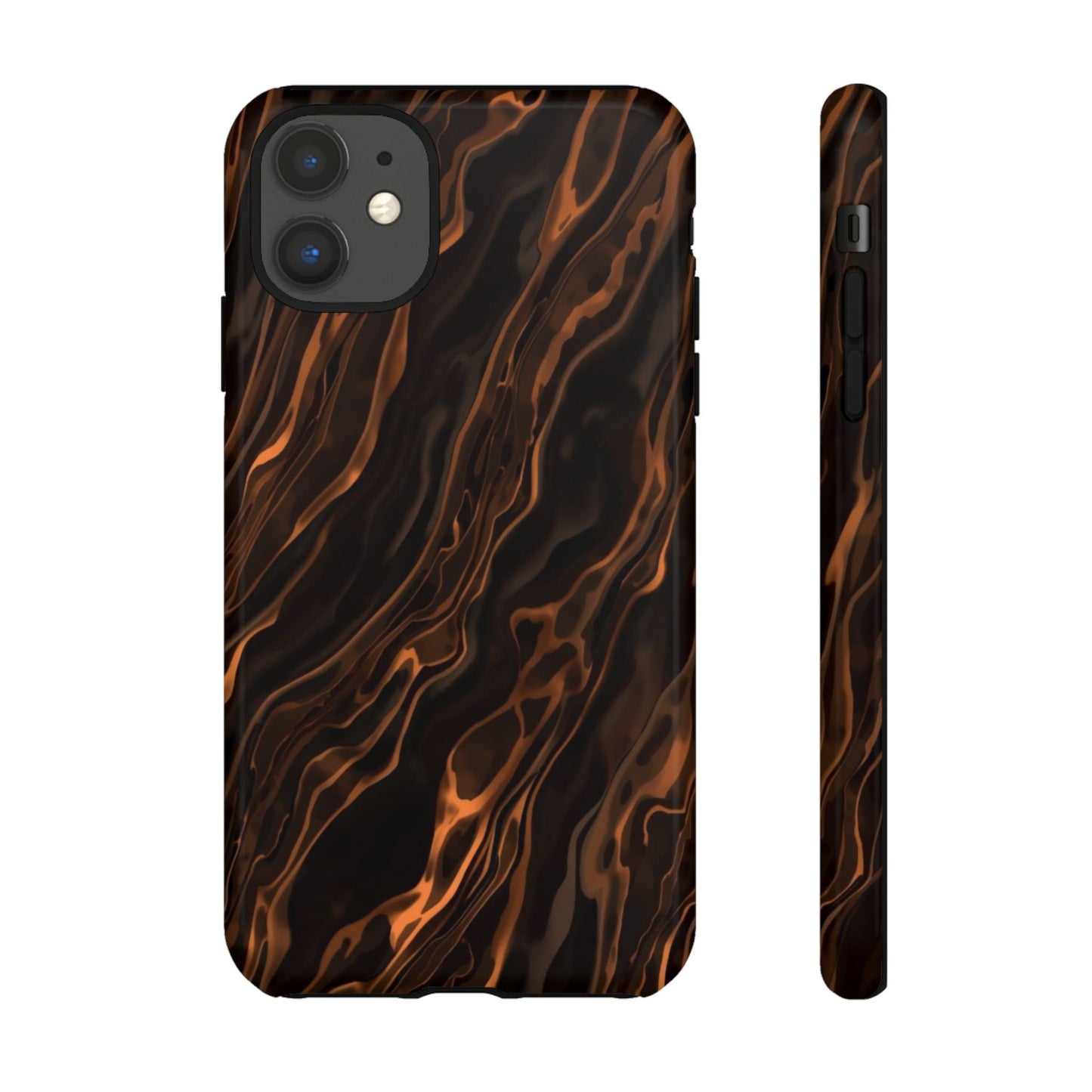 Copper Swirl Phone Case — Tough Protective iPhone Cover