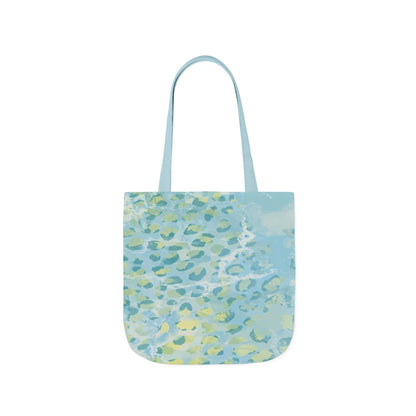 Blue Watercolor Seafoam Tote Bag