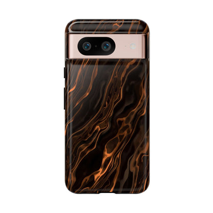 Copper Swirl Phone Case — Tough Protective iPhone Cover