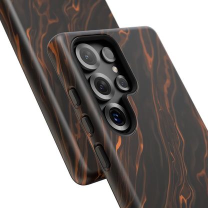 Copper Swirl Phone Case — Tough Protective iPhone Cover