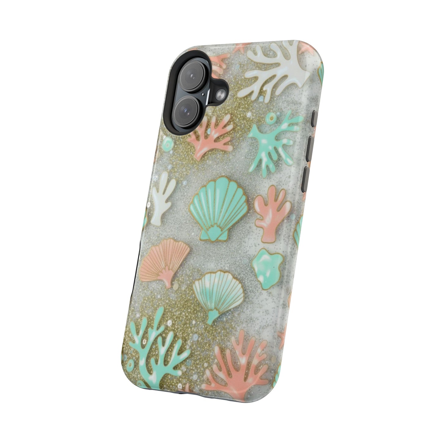 Seashell Coral Magnetic Impact Phone Case