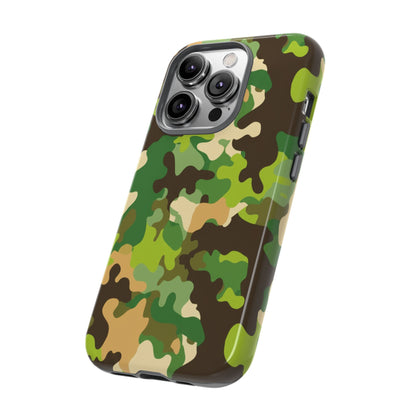 Camouflage Tough Phone Case — Military Camo Protective Cover