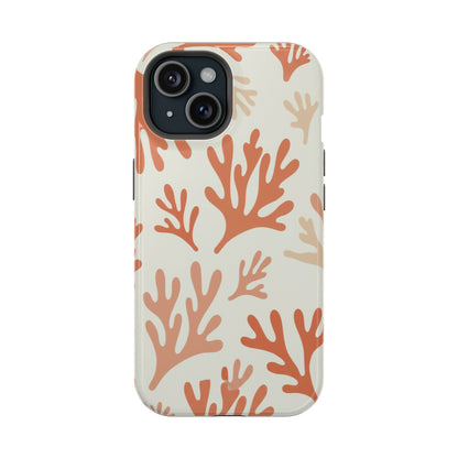 Coral Reef Magnetic Impact Phone Case — Protective MagSafe-Compatible Design