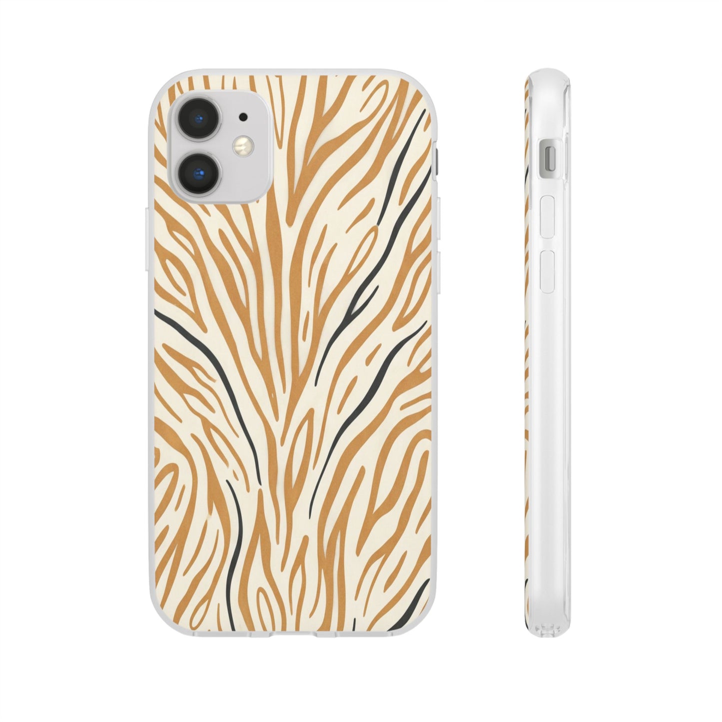 Pink Leopard Print Phone Case – Slim Flexible Protective Cover
