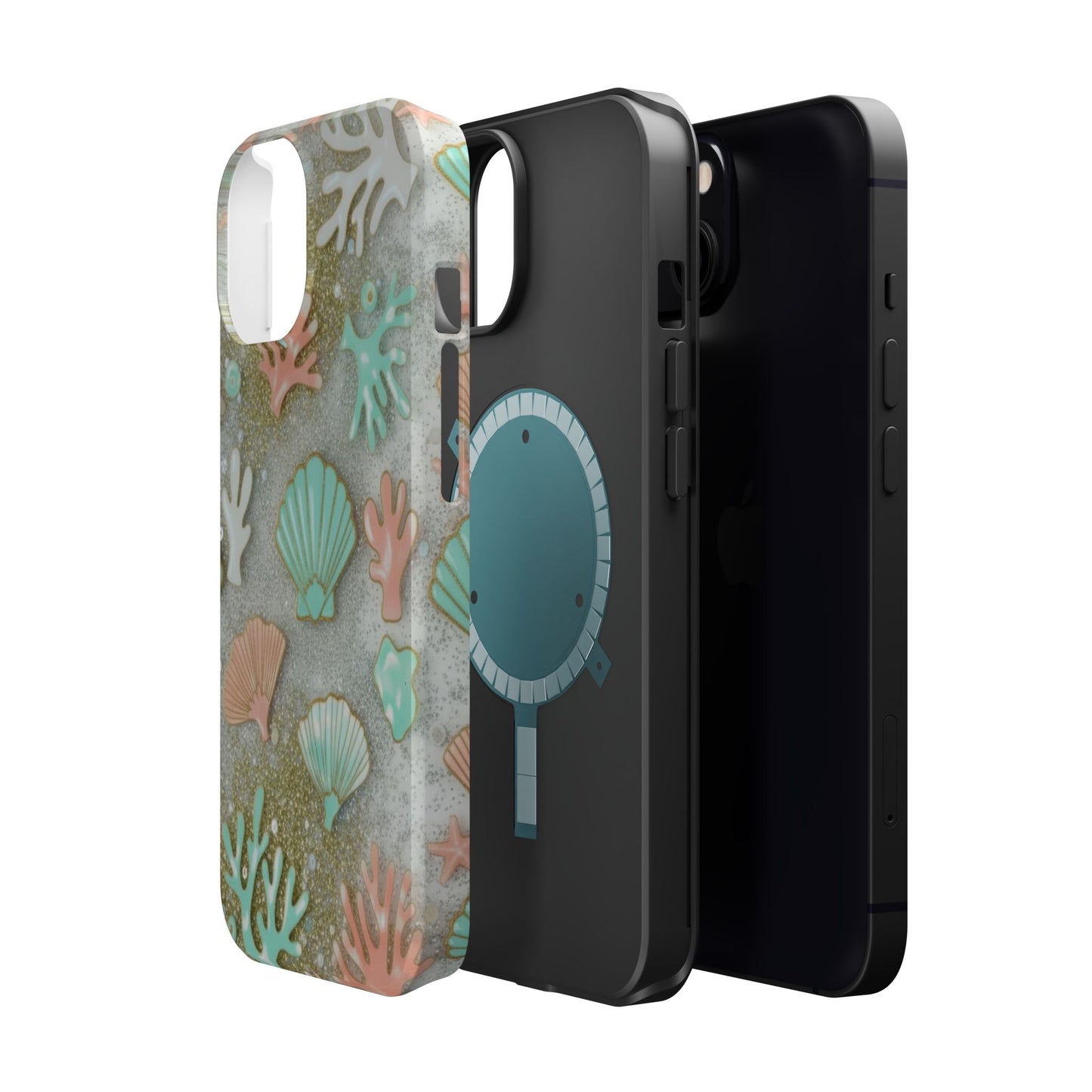 Seashell Coral Magnetic Impact Phone Case