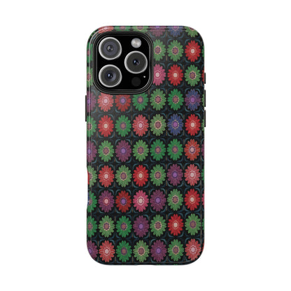 Copy of Floral Sunflower Tough Phone Case — Neutral Daisy Pattern Protective Cover