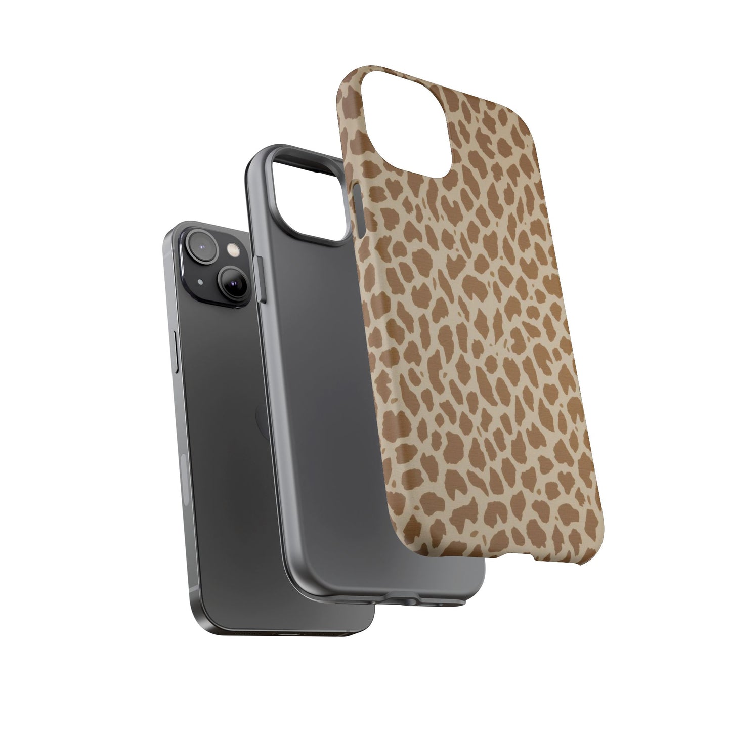 Leopard Print Tough Phone Case — Slim Protective Animal Pattern