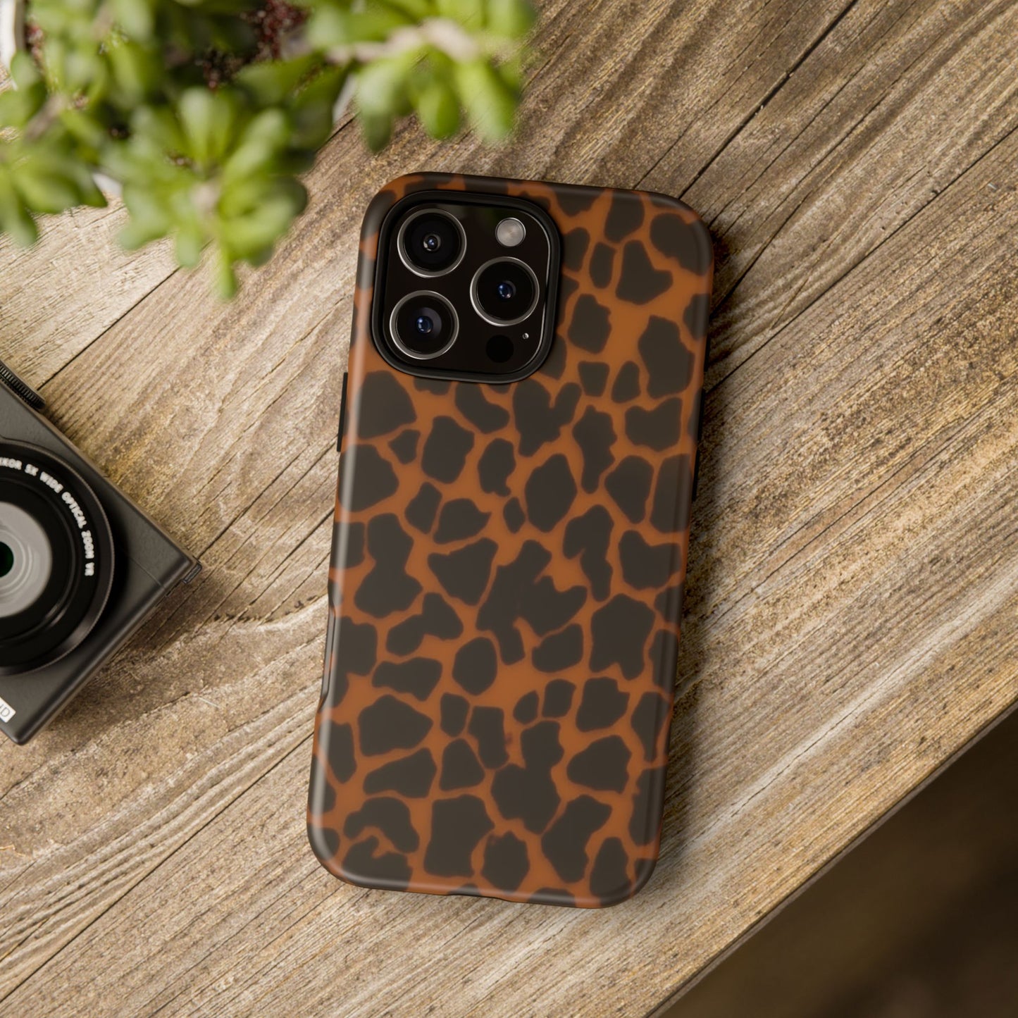 Leopard Print Tough Phone Case