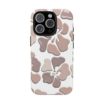 Tough Cases — Neutral Floral Tough Phone Case