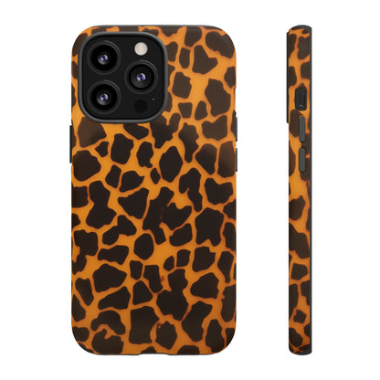 Leopard Print Tough Phone Case — Slim Protective iPhone Cover