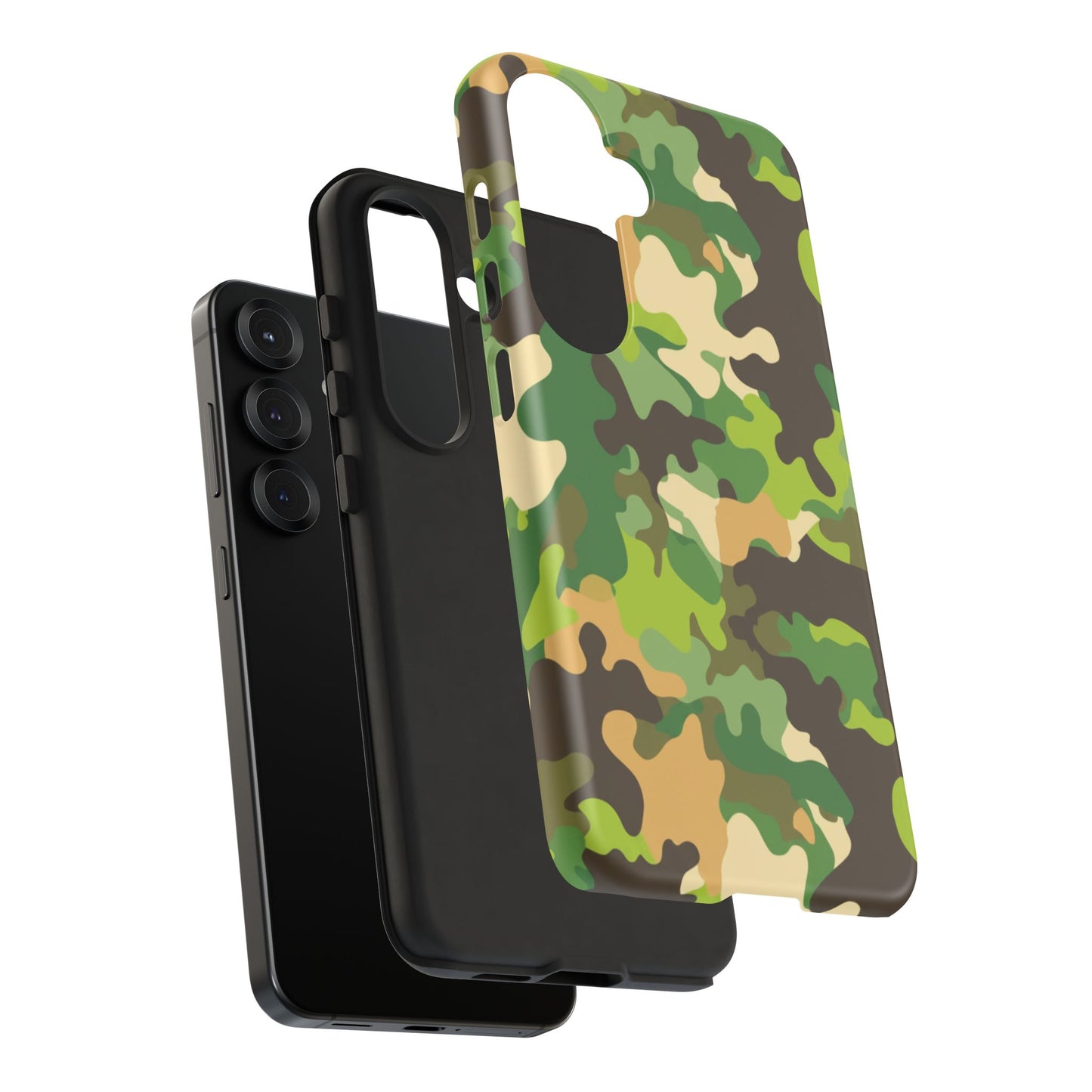 Camouflage Tough Phone Case — Military Camo Protective Cover
