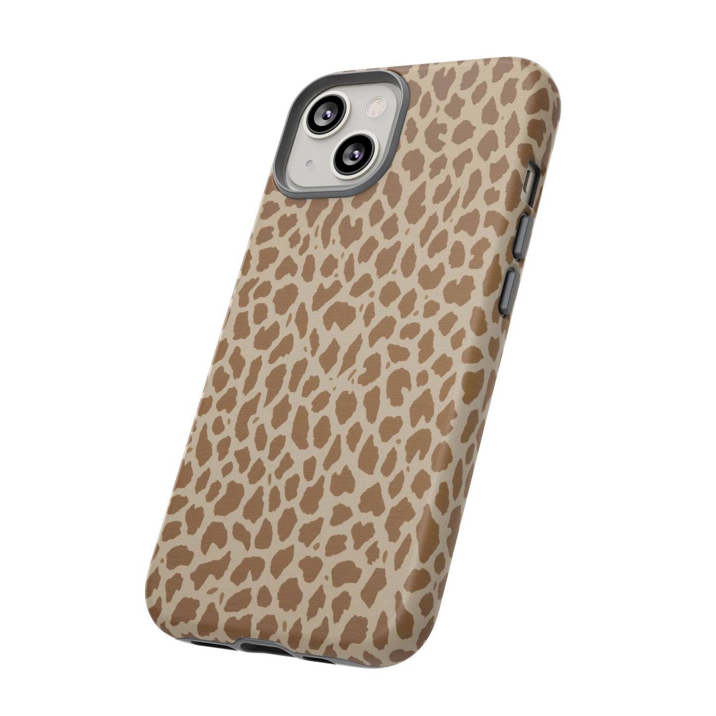 Leopard Print Tough Phone Case — Slim Protective Animal Pattern
