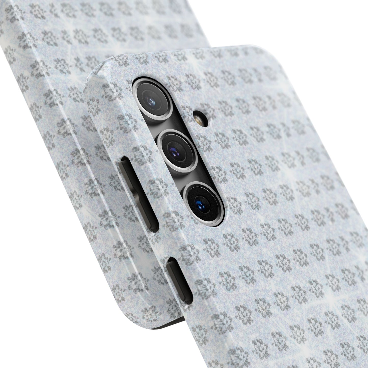 Tough Phone Case — Subtle floral Print Protective Cover