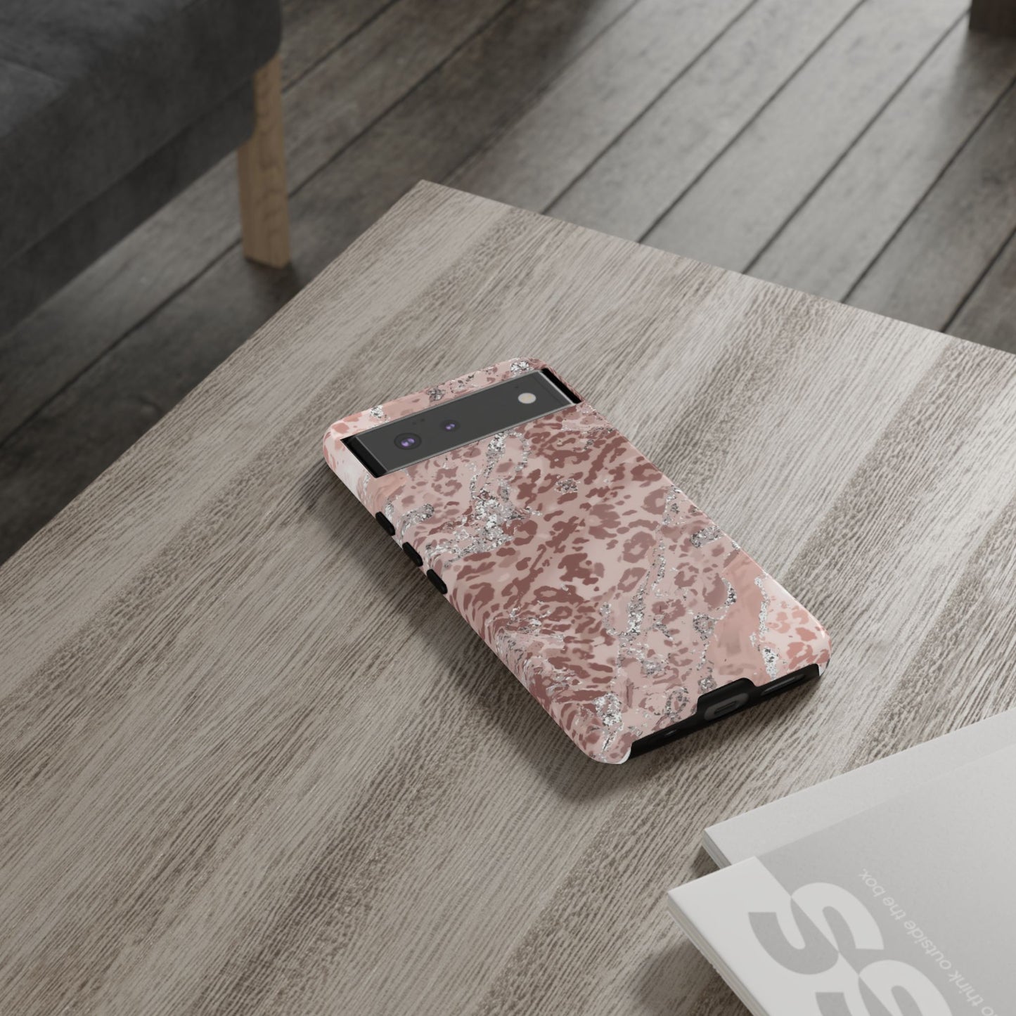 Tropical Monstera Phone Case — Colorful Leaf Protective Tough Case
