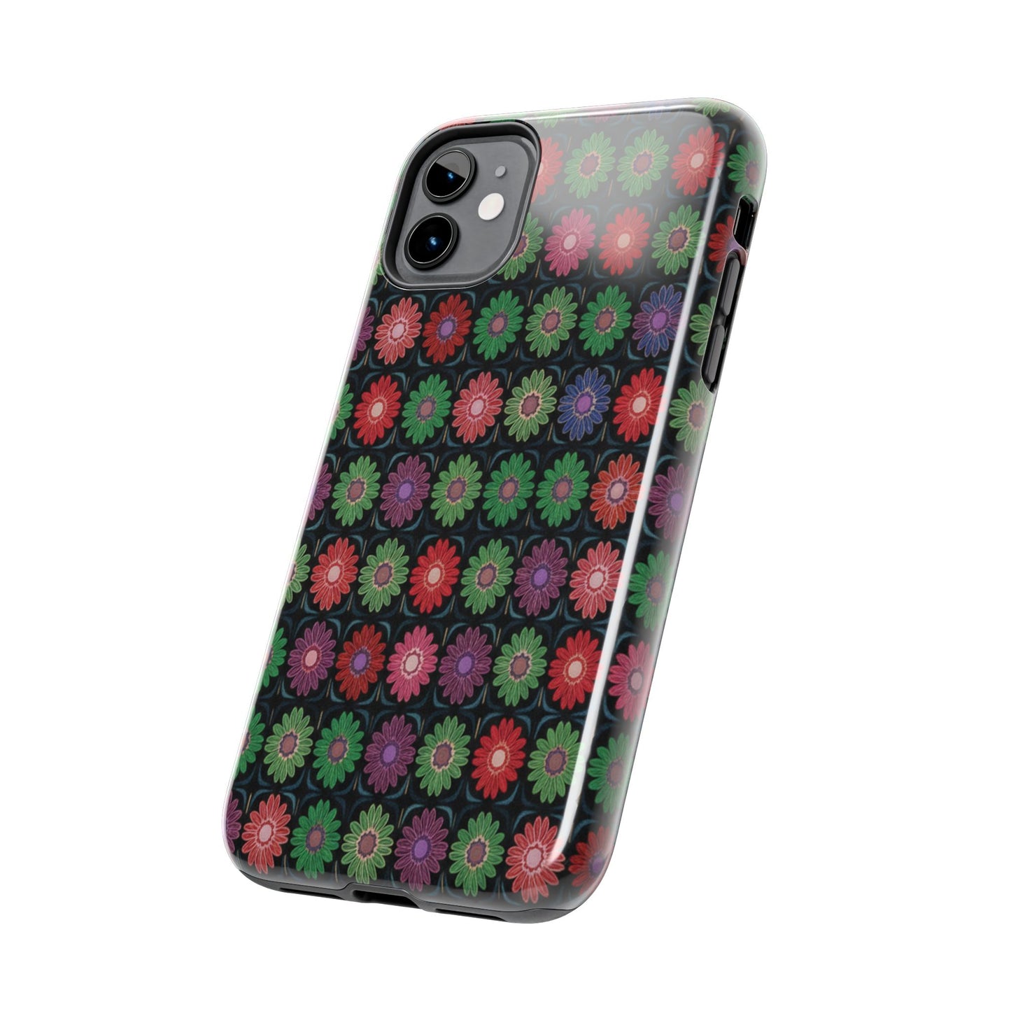 Copy of Floral Sunflower Tough Phone Case — Neutral Daisy Pattern Protective Cover