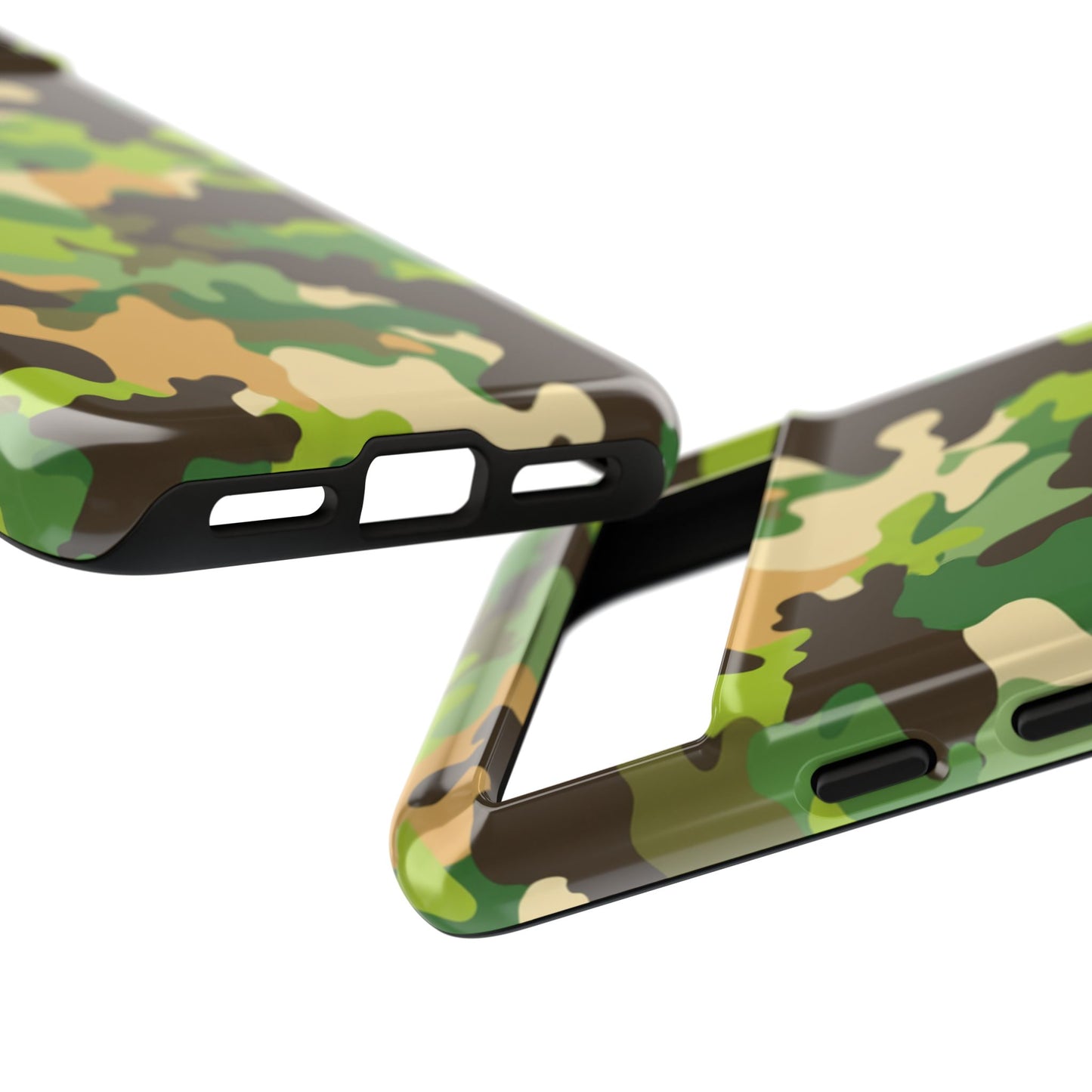 Camouflage Tough Phone Case — Military Camo Protective Cover
