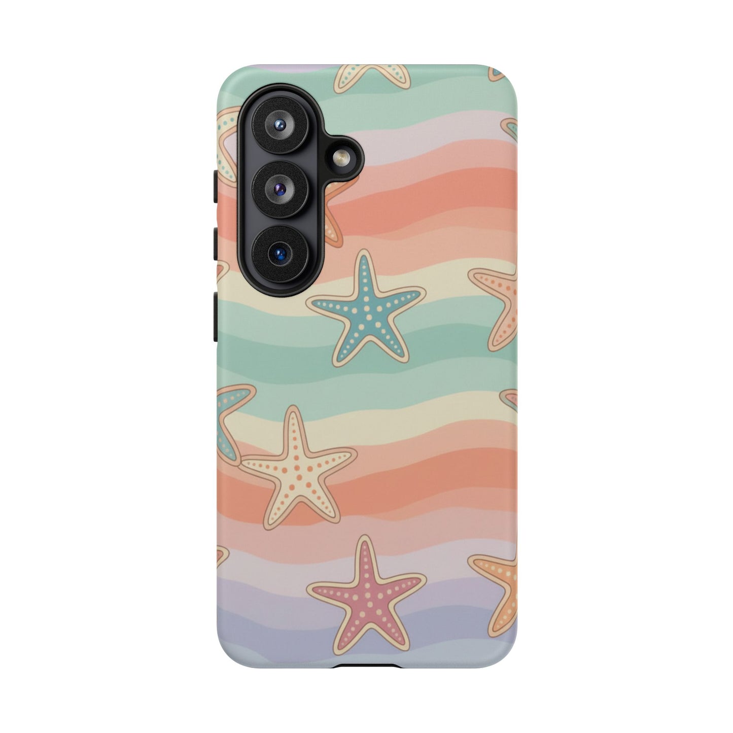 Starfish Wave Tough Phone Case — Pastel Beach Protective Cover