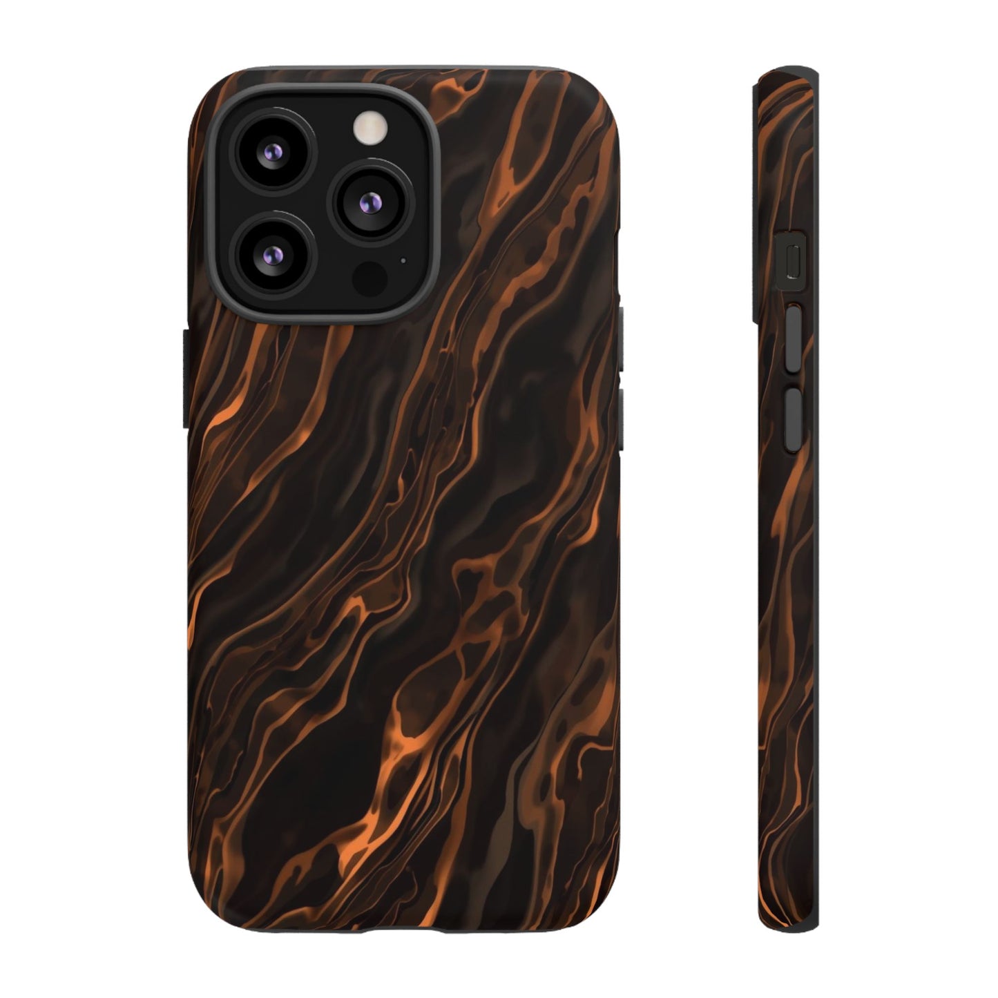 Copper Swirl Phone Case — Tough Protective iPhone Cover