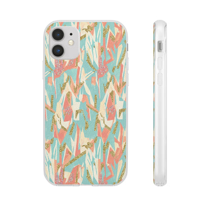Pastel Abstract Floral Phone Case - Flexi Case