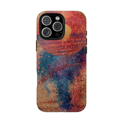 Retro Sunset Tough Phone Case