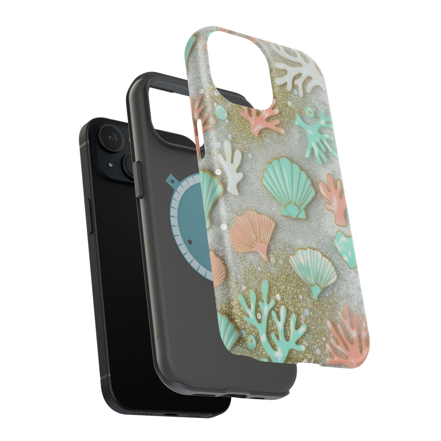 Seashell Coral Magnetic Impact Phone Case
