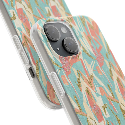 Pastel Abstract Floral Phone Case - Flexi Case