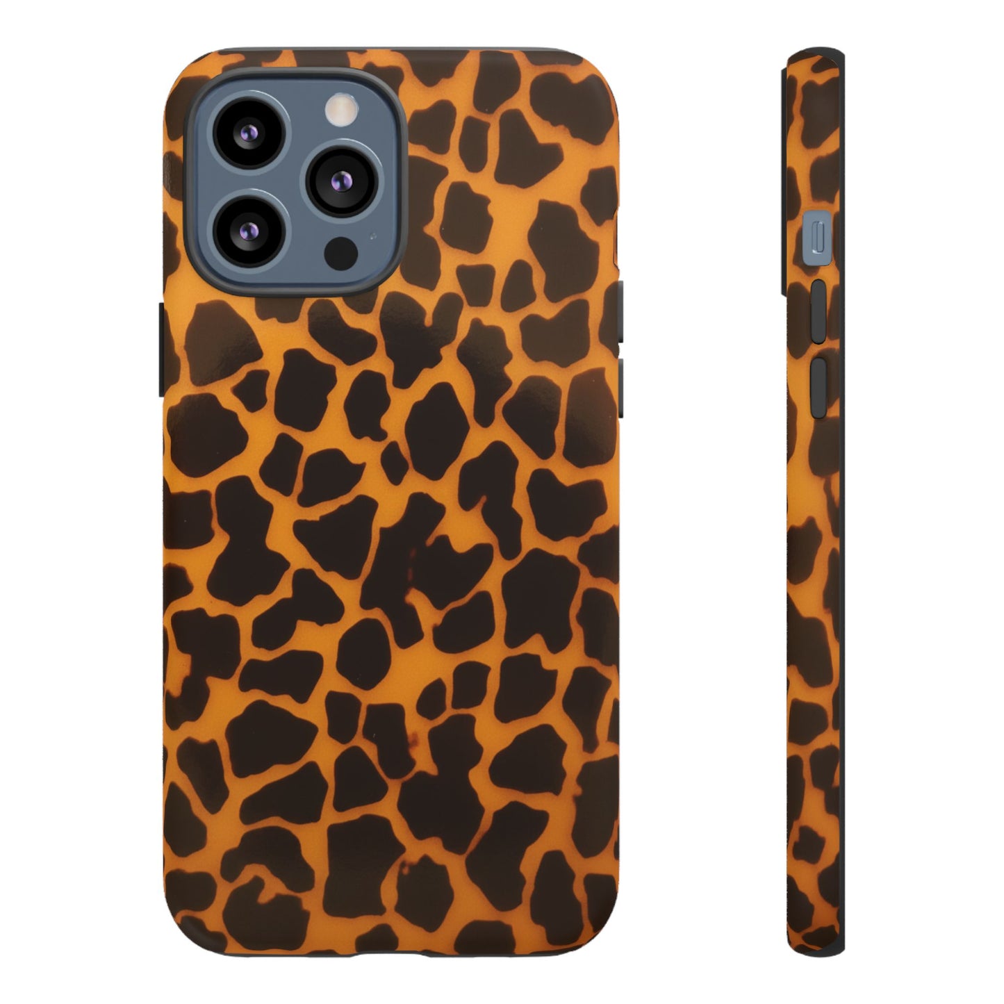 Leopard Print Tough Phone Case — Slim Protective iPhone Cover