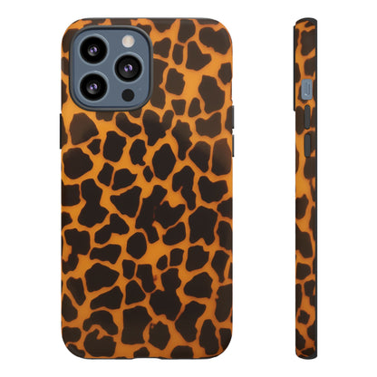 Leopard Print Tough Phone Case — Slim Protective iPhone Cover