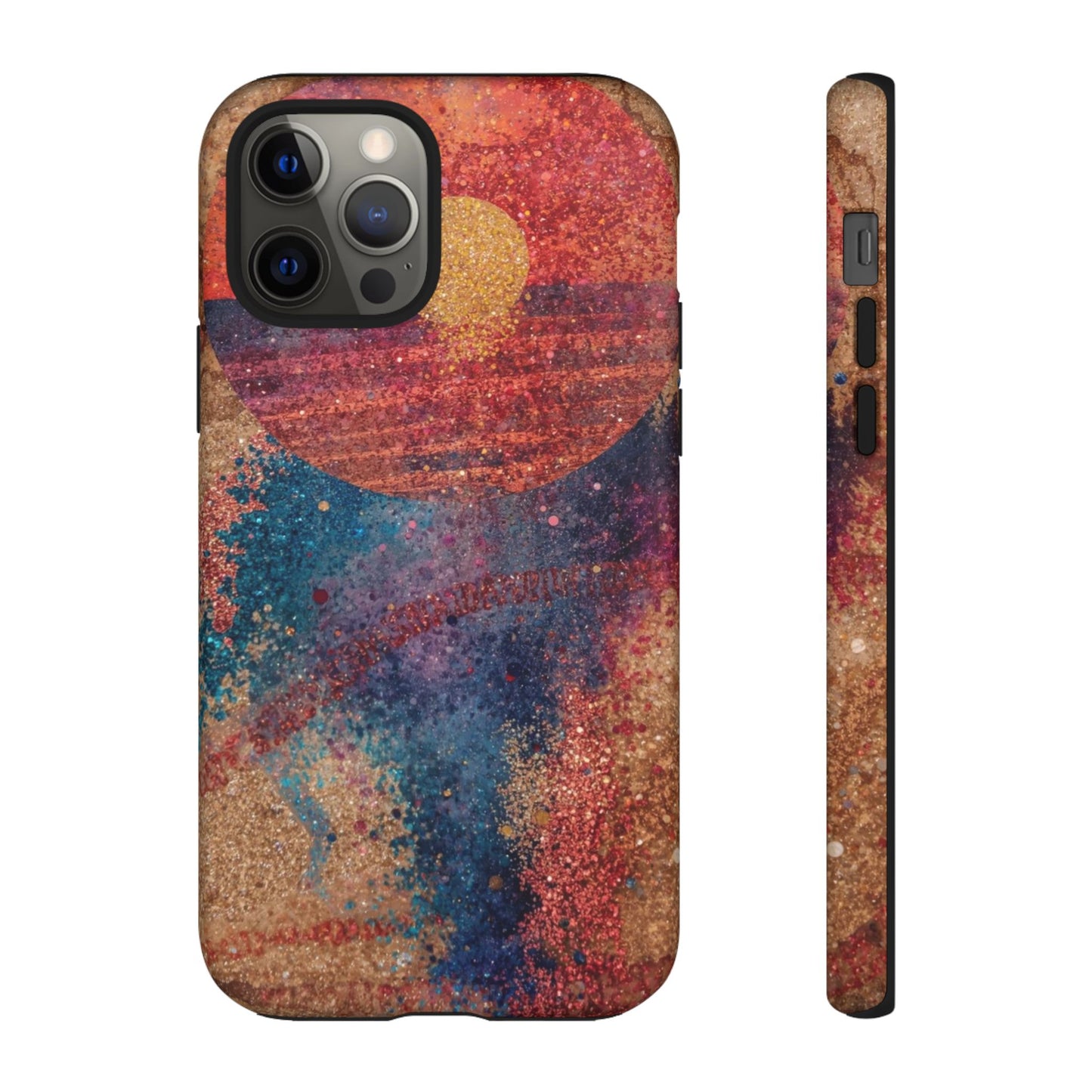 Retro Sunset Tough Phone Case