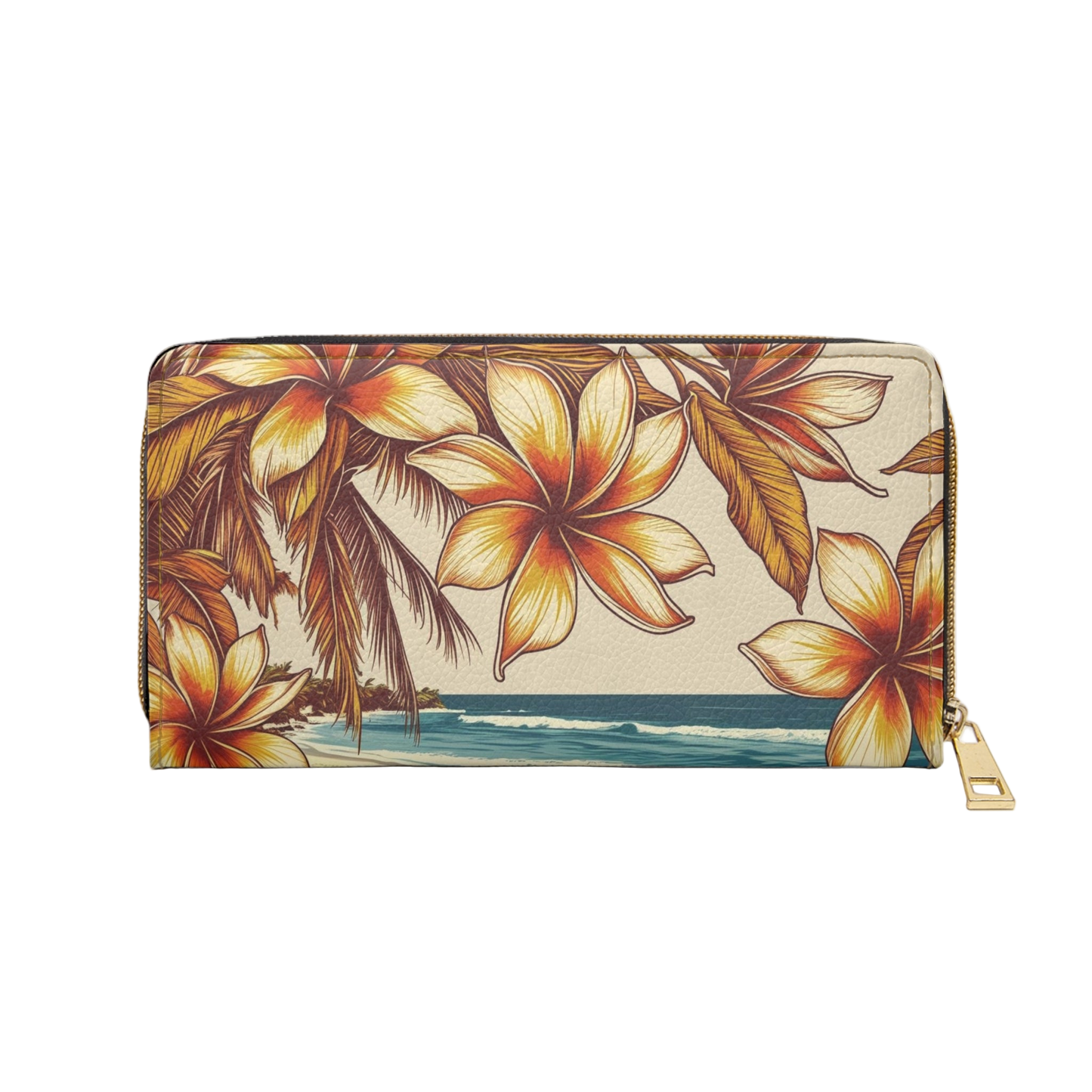 Women's Tropical Wallet - Coastal Palms Vegan Wallet