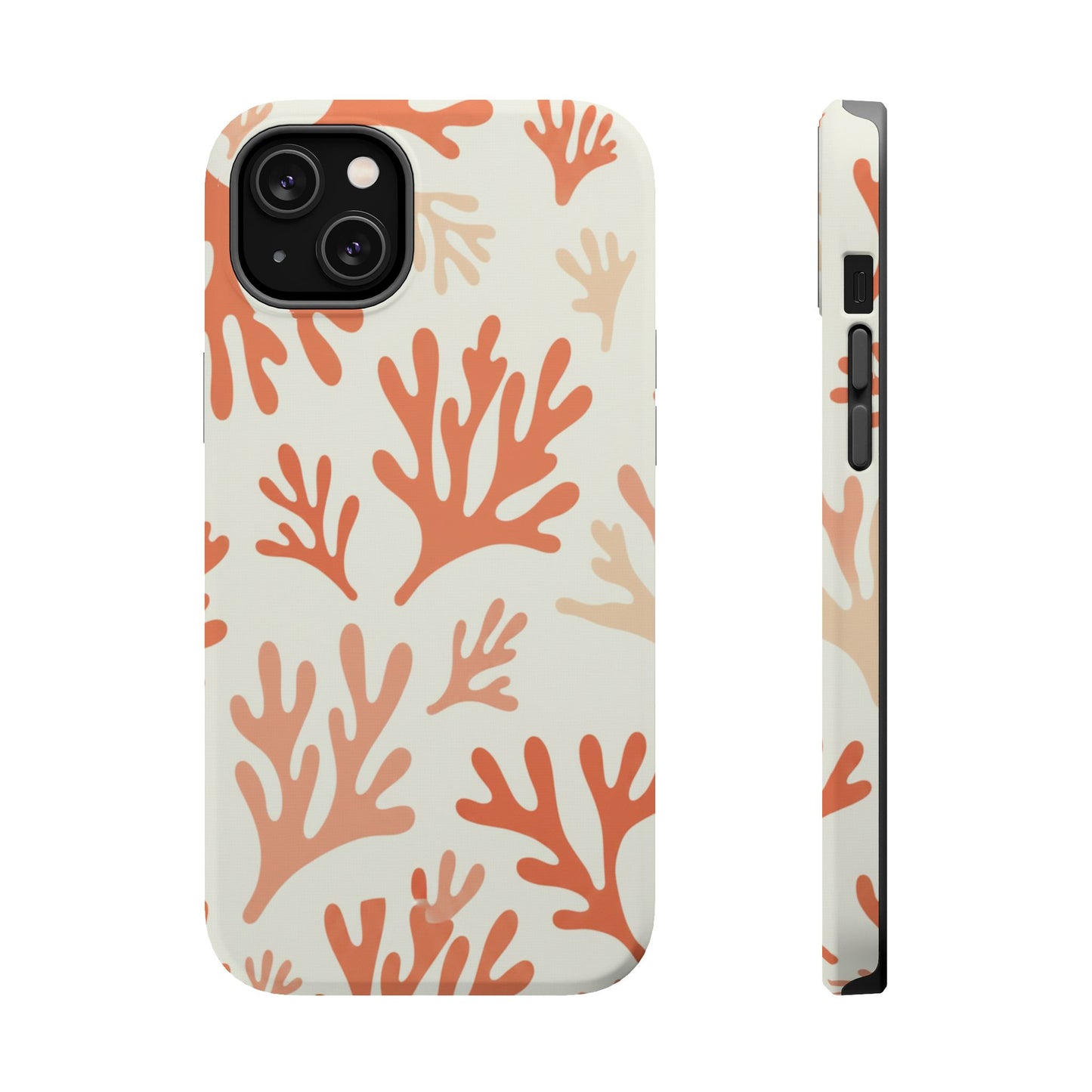 Coral Reef Magnetic Impact Phone Case — Protective MagSafe-Compatible Design