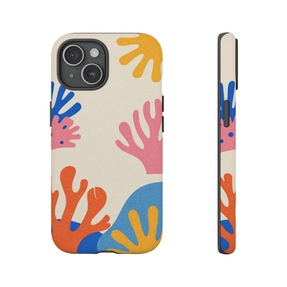 Tough Cases — Colorful Coral Pattern Phone Case