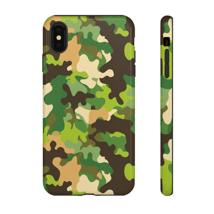 Camouflage Tough Phone Case — Military Camo Protective Cover