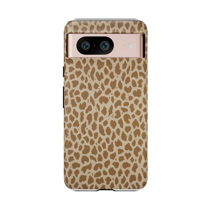 Leopard Print Tough Phone Case — Slim Protective Animal Pattern