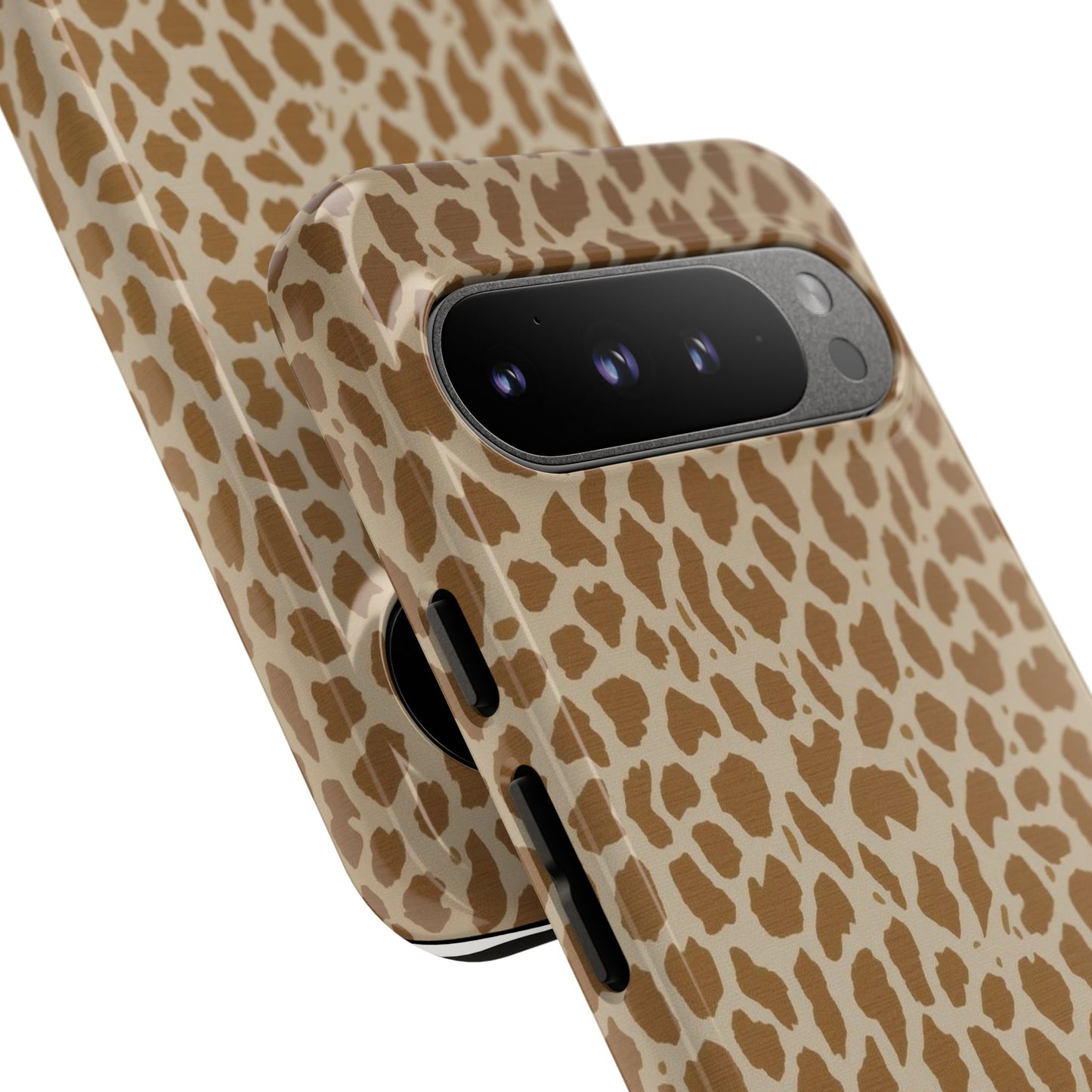 Leopard Print Tough Phone Case — Slim Protective Animal Pattern