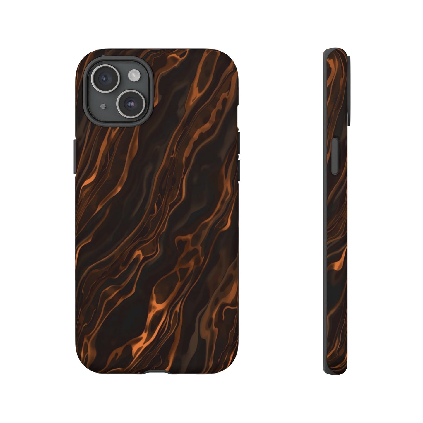 Copper Swirl Phone Case — Tough Protective iPhone Cover