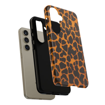 Leopard Print Tough Phone Case — Slim Protective iPhone Cover