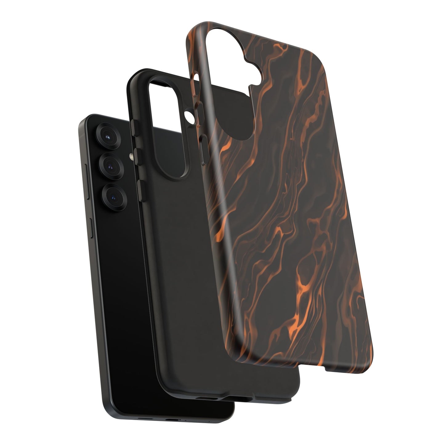 Copper Swirl Phone Case — Tough Protective iPhone Cover