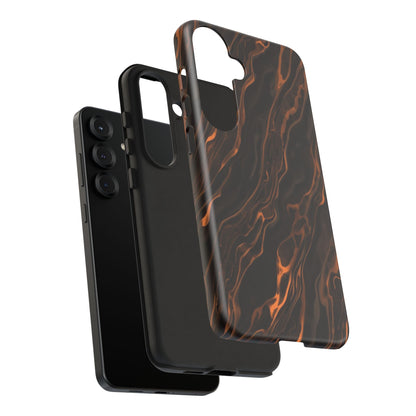 Copper Swirl Phone Case — Tough Protective iPhone Cover